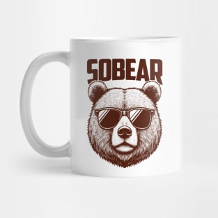 Sober Life Recovery Normalize Sobriety Sober Bear Sobear Mug